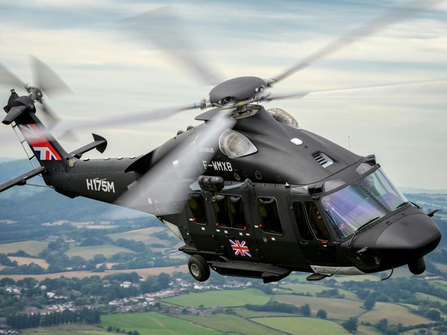 Airbus announces H175M Task Force (Image credit: Lloyd Horgan) Airbus announces H175M Task Force