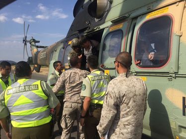 A pilot's account of the helicopter rescue effort after floods in Chile A pilot's account of the helicopter rescue effort after floods in Chile