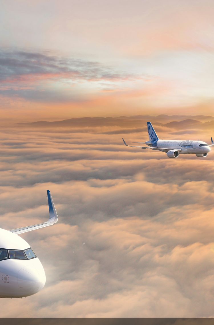 A320neo Family panoramic view A320neo Family panoramic view