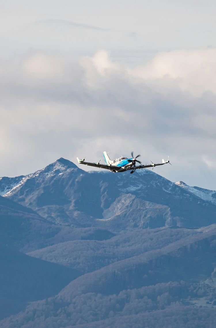 EcoPulse demonstrator’s first test flight with battery system onboard EcoPulse demonstrator’s first test flight with battery system onboard