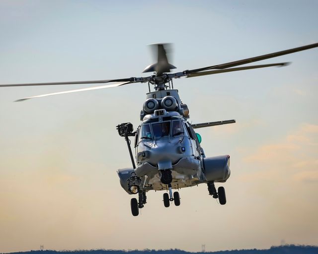 H225M em voo H225M em voo