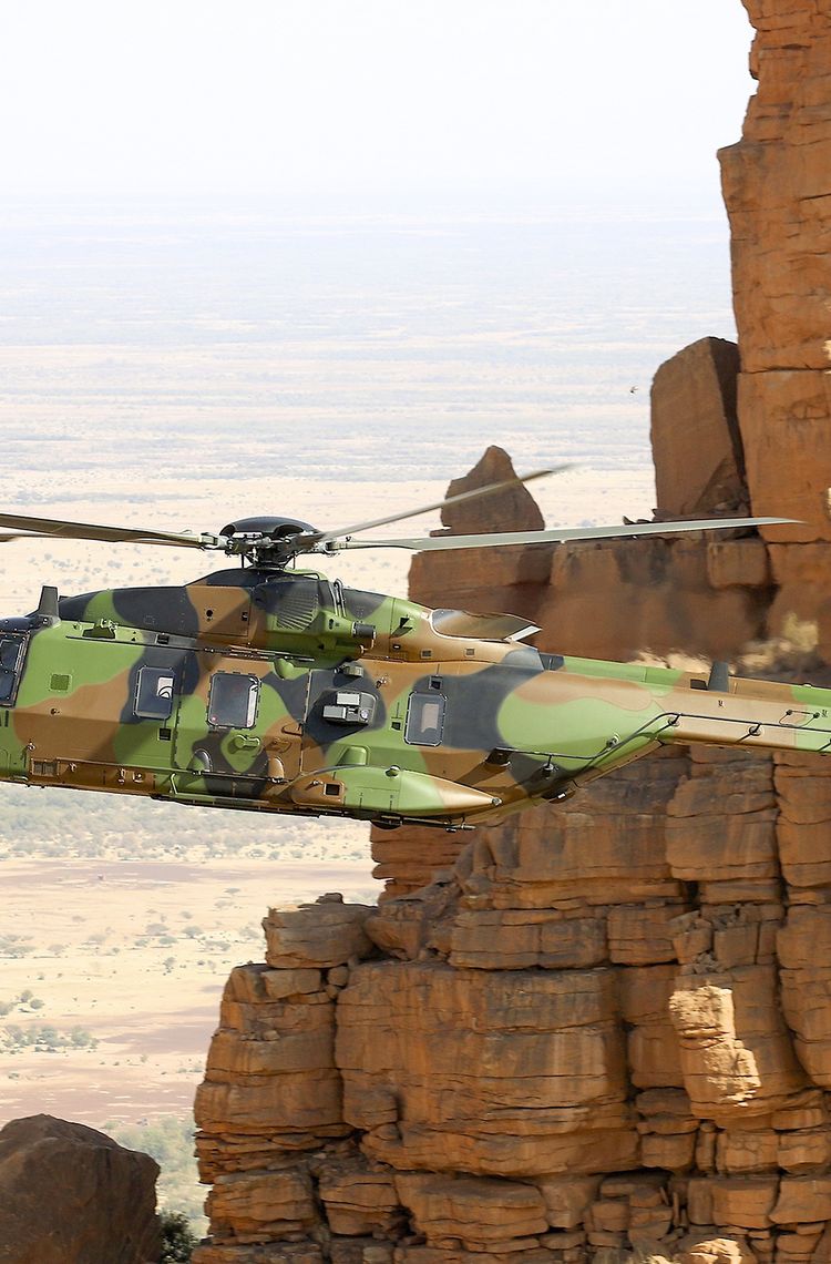 French Army Light Aviation NH90 in Mali French Army Light Aviation NH90 in Mali