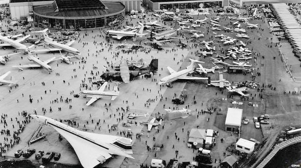 The Paris Air Show in 1969