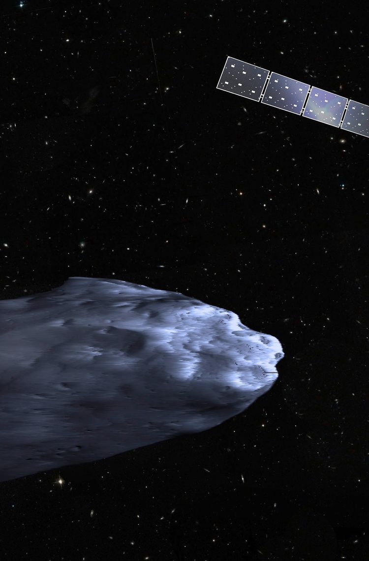 Rosetta, the comet probe, approaching the comet 67P/ Churyumov-Gerasimenko Rosetta, the comet probe, approaching the comet 67P/ Churyumov-Gerasimenko