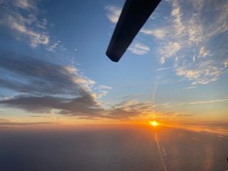 A glorious sunset during the Airbus NH90's mission A glorious sunset during the Airbus NH90's mission