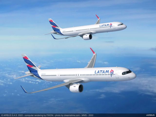 LATAM Airlines A321XLR and A321neo ACF LATAM Airlines A321XLR and A321neo ACF