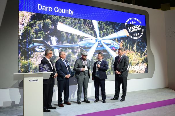 Dare County MedFlight is first North American customer to upgrade to new H145