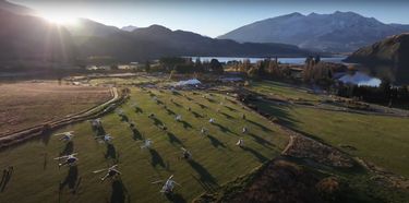 Drone image of Kiwi Rendezvous Drone image of Kiwi Rendezvous