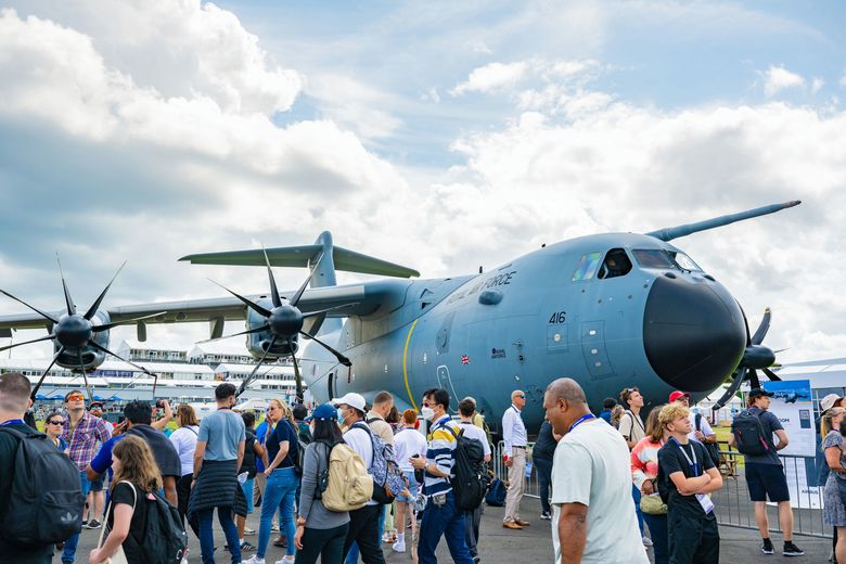 FIA Airshow 2024 - Airbus static display overview FIA Airshow 2024 - Airbus static display overview