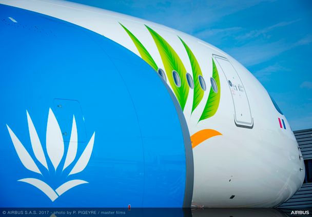 Air Caraïbes’ first A350 XWB_details 1
