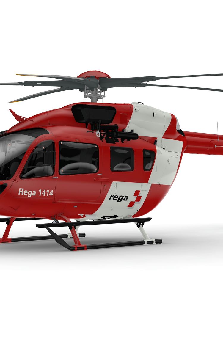 Image: Rega five-bladed H145 Image: Rega five-bladed H145