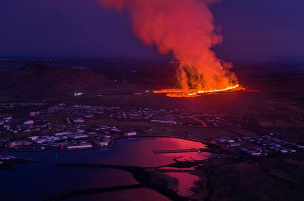 Volcanic eruption