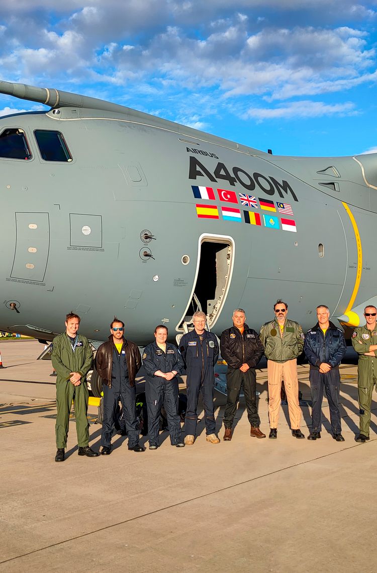 Three missions, one aircraft: Airbus A400M shows its potential in the UK Three missions, one aircraft: Airbus A400M shows its potential in the UK