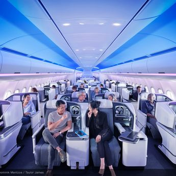 A330 Airspace Business Class cross-section pax V2 A330 Airspace Business Class cross-section pax V2