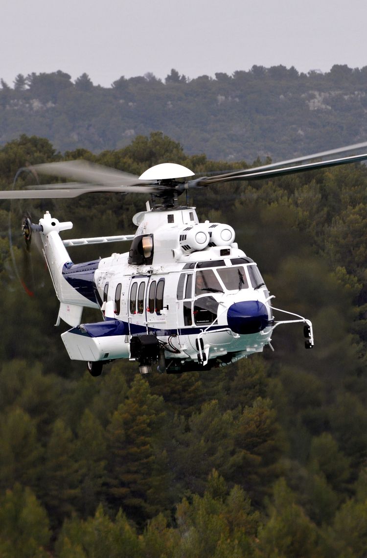H225 in flight H225 in flight