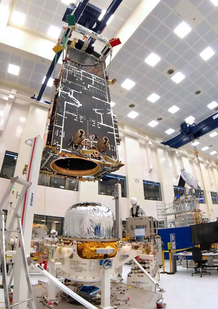 MetopSG-B - Mating of Populsion Module MetopSG-B - Mating of Populsion Module