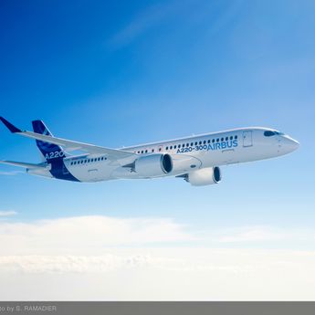 A220-300 in flight A220-300 in flight