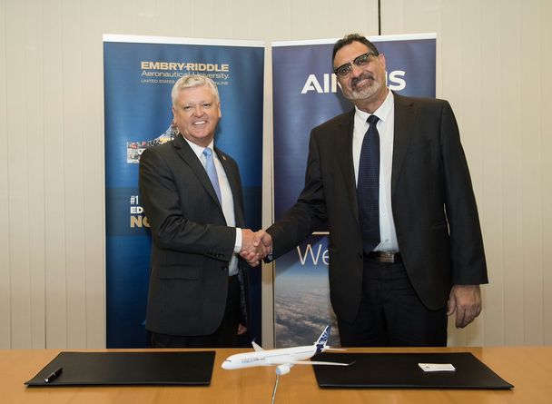 Airbus-Embry Riddle agreement on aviation education collaboration
