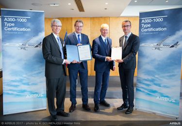 A350-1000 Type Certification Signature A350-1000 Type Certification Signature