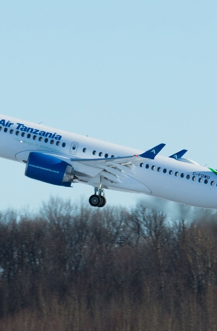 Air Tanzania’s first A220 Air Tanzania’s first A220