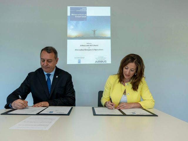 Cooperation agreement with ACI World signature ceremony Cooperation agreement with ACI World signature ceremony