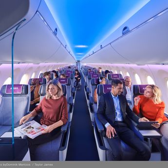 A220 Cross-section of the cabin with passengers A220 Cross-section of the cabin with passengers