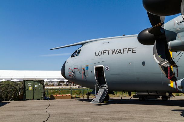 A400M on static display – ILA Berlin air show 2022