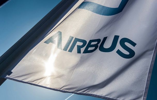 Airbus Flag close up