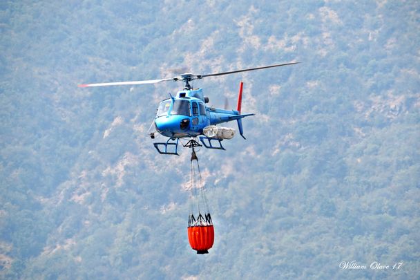 Wildfires in Chile: two pilots report on the blaze