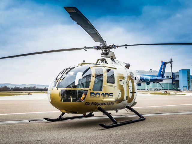 A pioneer of modern helicopter technology: the BO105 celebrates its 50th birthday A pioneer of modern helicopter technology: the BO105 celebrates its 50th birthday