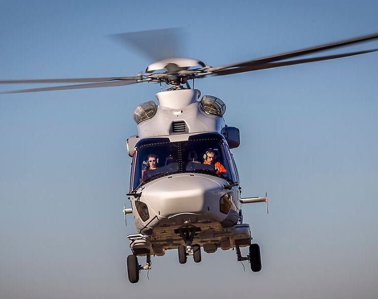 H175 in flight H175 in flight