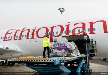 A350 Delivery To Ethiopian Airlines Humanitarian Loading A350 Delivery To Ethiopian Airlines Humanitarian Loading