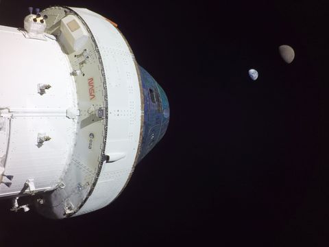 Orion Moon Earth Orion Moon Earth