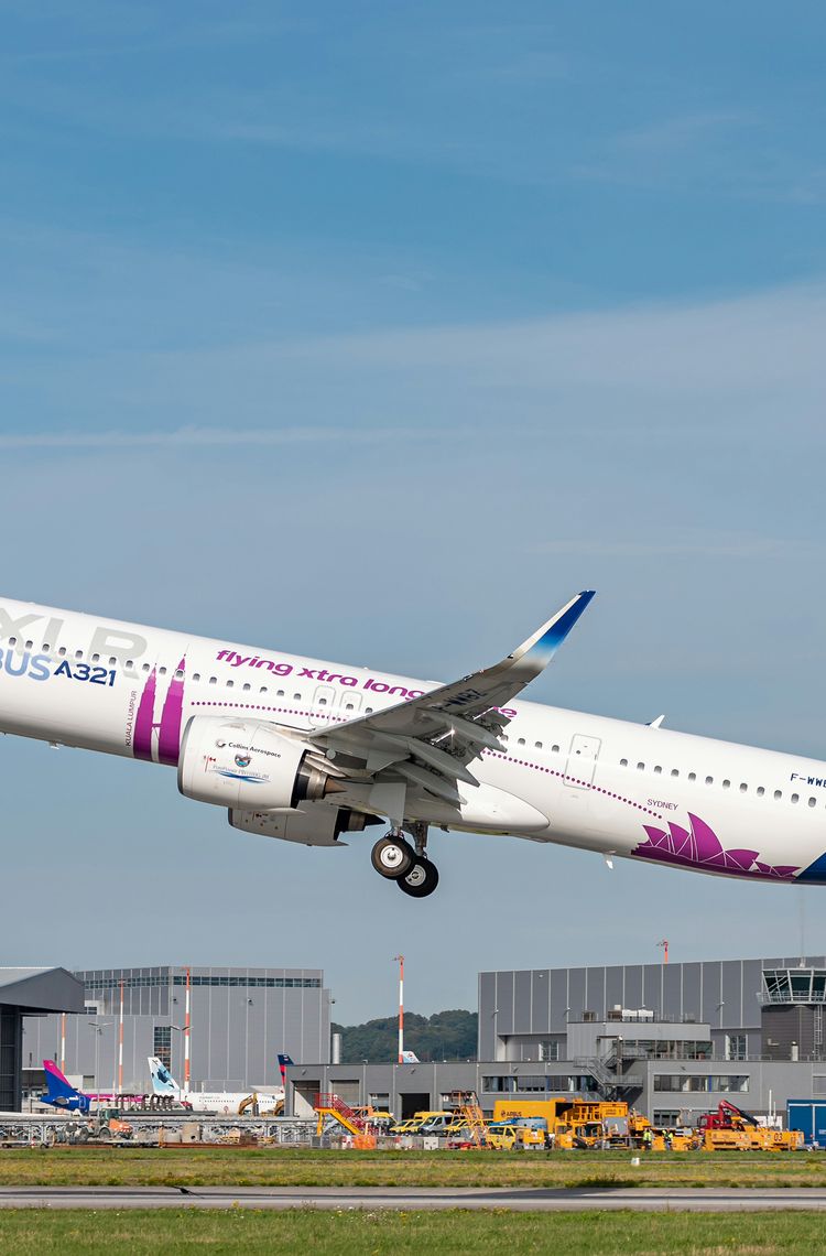 A321XLR, second test aircraft first flight A321XLR, second test aircraft first flight