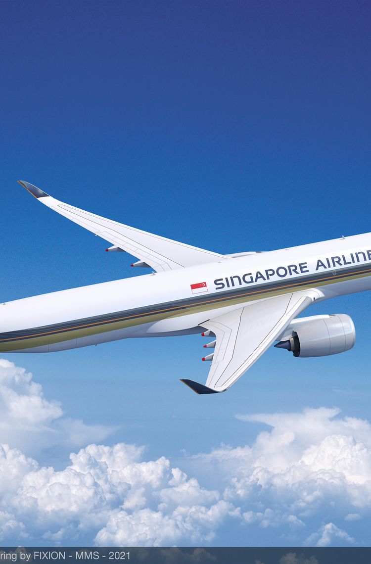 A350F Singapore Airlines cargo - rendering A350F Singapore Airlines cargo - rendering