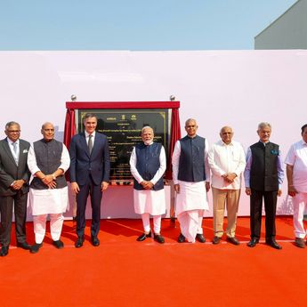 Tata Advanced Systems and Airbus inaugurate C295 Final Assembly Line in Vadodara, India Tata Advanced Systems and Airbus inaugurate C295 Final Assembly Line in Vadodara, India