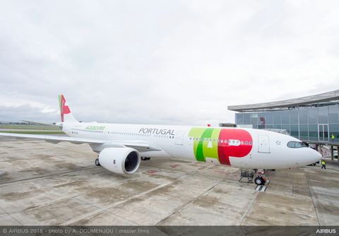 First A330-900 TAP Air Portugal MSN1836 on ground - Delivery ceremony