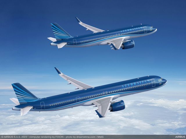 Azerbaijan Airlines orders 12 A320neo Family aircraft Azerbaijan Airlines orders 12 A320neo Family aircraft