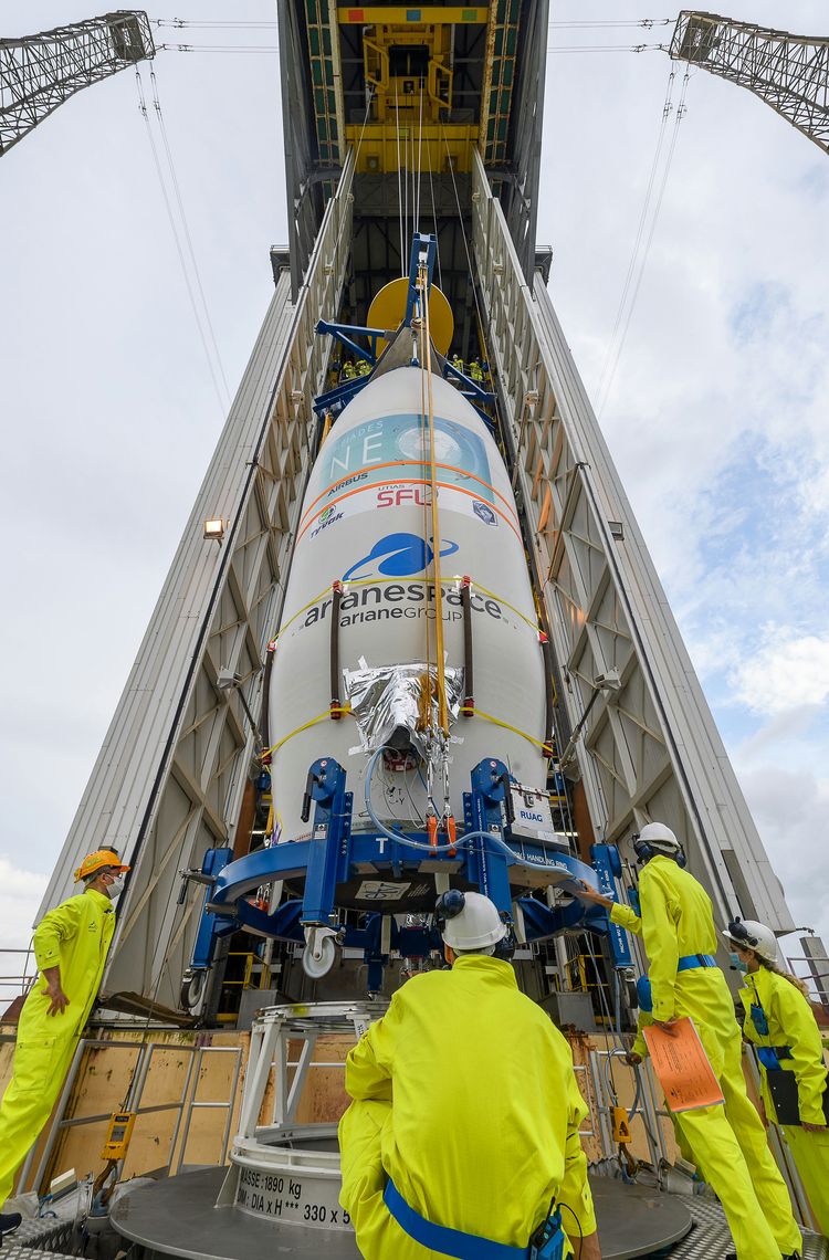 Vega Flight VV18 - ready for launch Vega Flight VV18 - ready for launch