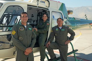 Team members from the Carabineros de Chile Team members from the Carabineros de Chile