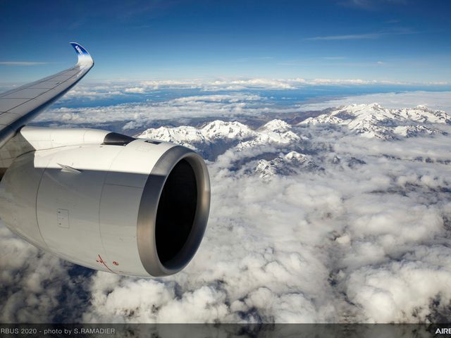 A350-1000 Airbus MSN059 altitude test - in flight A350-1000 Airbus MSN059 altitude test - in flight