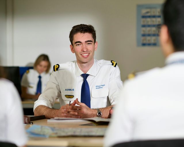 AFA - Male cadet portrait in class AFA - Male cadet portrait in class