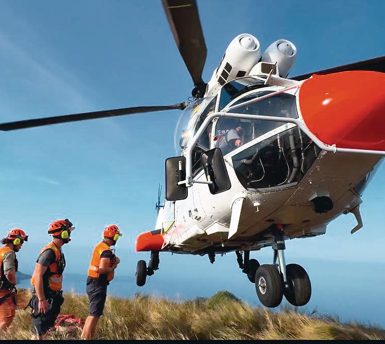 SAF Hélicoptères’ H215 during Mayotte mission SAF Hélicoptères’ H215 during Mayotte mission