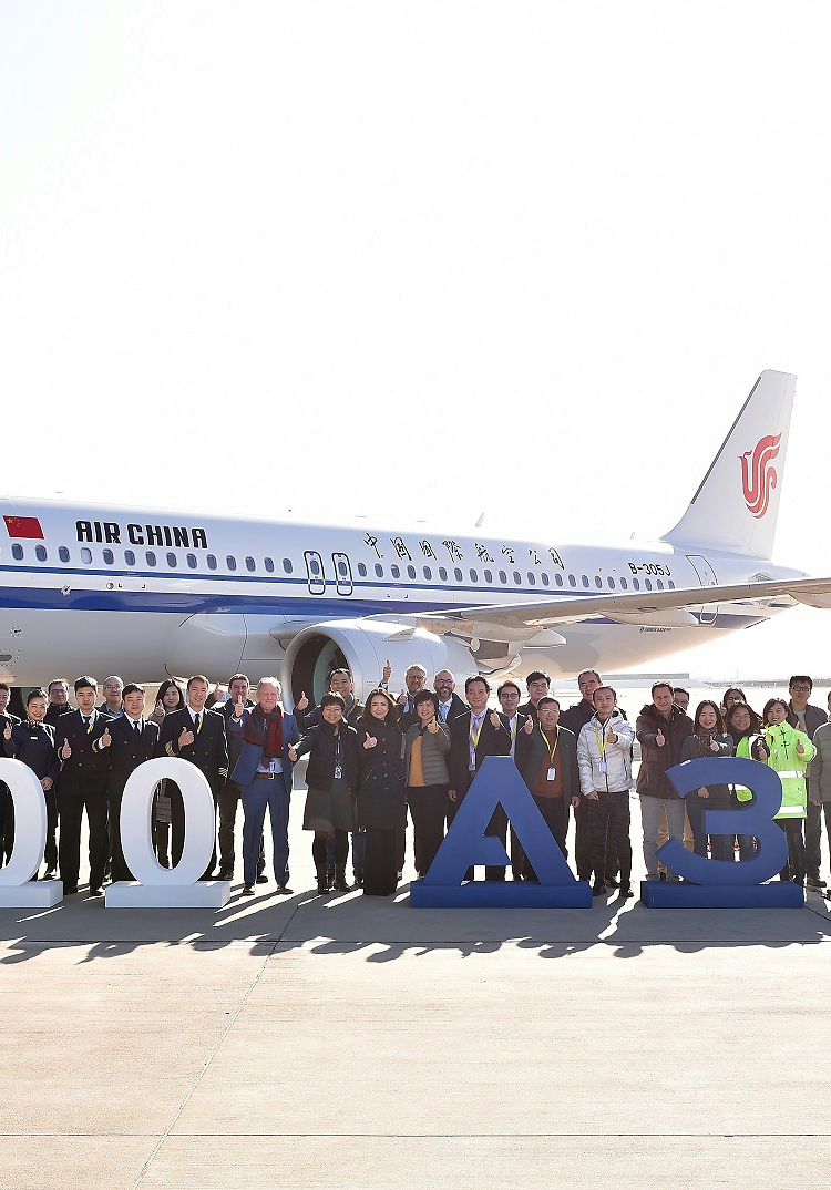 400th A320 Family jetliner from the Asian final assembly line 400th A320 Family jetliner from the Asian final assembly line