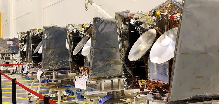 Five OneWeb Satellites Five OneWeb Satellites