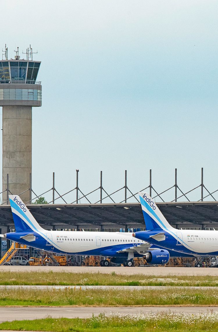 IndiGo in the Flight Line IndiGo in the Flight Line