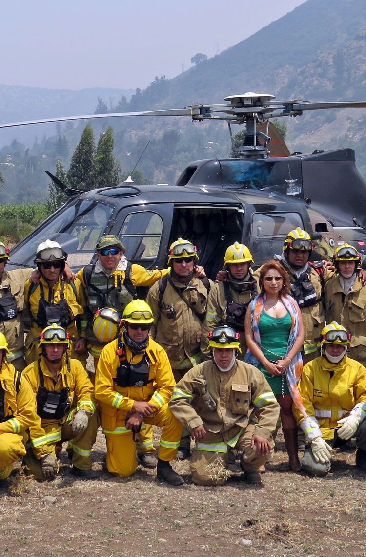 Wildfires in Chile: two pilots report on the blaze Wildfires in Chile: two pilots report on the blaze