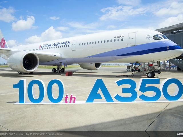 100th A350 XWB Delivered To China Airlines 100th A350 XWB Delivered To China Airlines