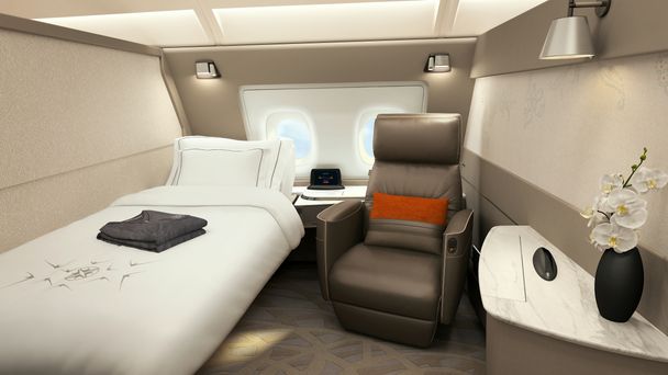 SIA A380 Cabin