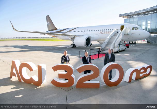 First ACJ320neo delivered to Acropolis Aviation